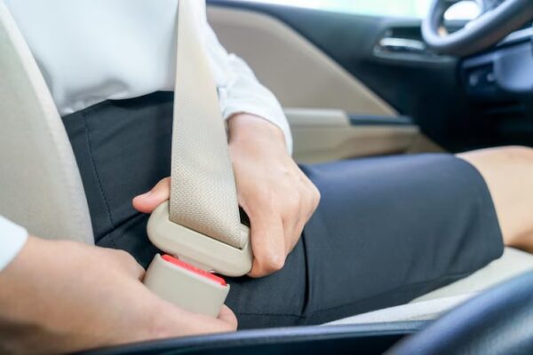 buckle the seat belt